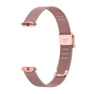 Fitbit Luxe - Milanese bandje met klemsluiting - Ros&eacute; goud