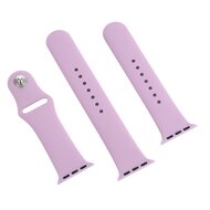 Rubberen sportbandje - Paars - Geschikt voor Apple Watch 38mm / 40mm / 41mm / 42mm