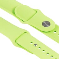 groen apple watch bandje rubber 42mm