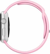 Rubberen sportbandje - Roze - Geschikt voor Apple Watch 44mm / 45mm&nbsp;/ 46mm / 49mm