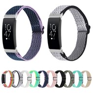 FitBit Charge 5 &amp; 6 Elastische solo loop nylon bandje - Zwart