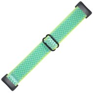 FitBit Charge 5 &amp; 6 Elastische solo loop nylon bandje - Mint groen
