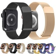 Milanese band - Sterrenlicht / Starlight - Extra sterke magneet - Geschikt voor Apple Watch 38mm / 40mm / 41mm / 42mm