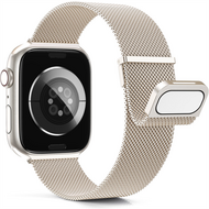 Milanese band - Sterrenlicht / Starlight - Extra sterke magneet - Geschikt voor Apple Watch 44mm / 45mm&nbsp;/ 46mm / 49mm