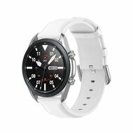 Classic leren bandje - Wit - Huawei Watch GT 2 &amp; GT 3 - 42mm