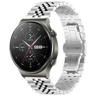 Stalen band - Zilver - Huawei Watch GT 2 Pro / GT 3 Pro - 46mm