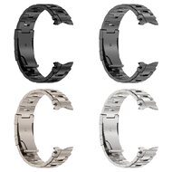 Titanium band met aansluitknop  - Titanium kleur - Samsung Galaxy Watch 6 - 40mm &amp; 44mm