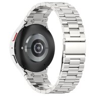 Stalen band met aansluitknop  - Zilver - Samsung Galaxy Watch 6 - 40mm &amp; 44mm