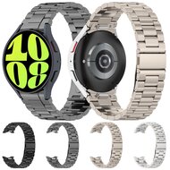 Stalen band met aansluitknop  - Zilver - Samsung Galaxy Watch 6 - 40mm &amp; 44mm