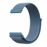 Sport Loop nylon bandje - Denim blauw - Samsung Galaxy watch 7 / Galaxy Watch FE - 40mm &amp; 44mm