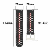 Dot Pattern bandje - Donkerblauw - Samsung Galaxy watch 7 / Galaxy Watch FE - 40mm &amp; 44mm