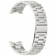 Stalen band met aansluitknop  - Zilver - Samsung Galaxy watch 7 / Galaxy Watch FE - 40mm &amp; 44mm