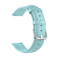 Classic leren bandje - Blauw - Samsung Galaxy watch 7 / Galaxy Watch FE - 40mm &amp; 44mm