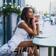 Siliconen bandje met rozen - Wit / roze  - Geschikt voor Apple Watch 44mm / 45mm&nbsp;/ 46mm / 49mm