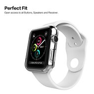 Hard Case 42mm (volledig beschermd) - Transparant - Geschikt voor Apple Watch 42 mm (series 1 t/m 3)