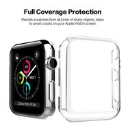 Hard Case 42mm (volledig beschermd) - Transparant - Geschikt voor Apple Watch 42 mm (series 1 t/m 3)