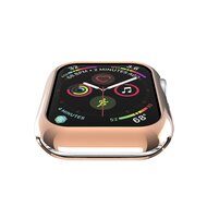 Siliconen case 42mm - Ros&eacute; goud - Geschikt voor Apple Watch 42mm (series 1 t/m 3)