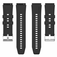 Siliconen sportband - Zwart - Huawei Watch GT 5 (Pro) / GT 4 / GT 3 / GT 2 - 46mm