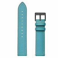 lederen bandje - Blauw - Huawei Watch GT 5 (Pro) / GT 4 / GT 3 / GT 2 - 46mm