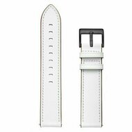 lederen bandje - Wit - Huawei Watch GT 5 (Pro) / GT 4 / GT 3 / GT 2 - 46mm