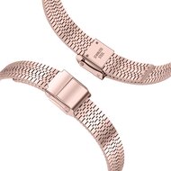 Stainless steel slim fit bandje - Ros&eacute; goud - Geschikt voor Apple Watch 44mm / 45mm&nbsp;/ 46mm / 49mm