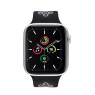 Solo Loop Sportbandje - Maat: S - Zwart + Grijs - Geschikt voor Apple Watch 44mm / 45mm&nbsp;/ 46mm / 49mm