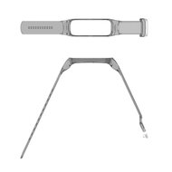 Doorzichtige TPU band (zon verkleurend) - Transparant zwart - Samsung Galaxy Fit 2