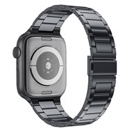 Stalen schakelband - Space Grey - Geschikt voor Apple watch 44mm / 45mm&nbsp;/ 46mm / 49mm