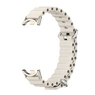 Ocean siliconen bandje - Beige - Xiaomi Smart Band 8 / 9 / 10
