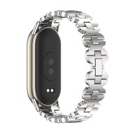 Stalen armband - Zilver - Xiaomi Smart Band 8 / 9 / 10