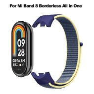 Sport loop nylon bandje - Paars - Xiaomi Smart Band 8 / 9 / 10
