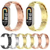 Stalen schakelbandje - Goud - Xiaomi Smart Band 8 / 9 / 10