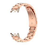 Stalen schakelband - Ros&eacute; goud - Xiaomi Smart Band 8 / 9 / 10
