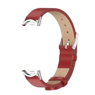 PU leren bandje - Rood - Xiaomi Smart Band 8 / 9 / 10