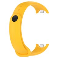 Siliconen bandje - Geel - Xiaomi Smart Band 8 / 9 / 10