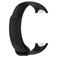 Siliconen bandje - Zwart - Xiaomi Smart Band 8 / 9 / 10