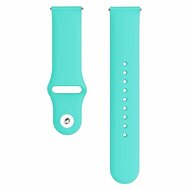 Rubberen sportband - Aqua blauw - Xiaomi Mi Watch / Xiaomi Watch 2 / Xiaomi Watch S1 / S2 / S3 / S4