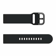 Siliconen sportband - Zwart - Xiaomi Mi Watch / Xiaomi Watch 2 / Xiaomi Watch S1 / S2 / S3 / S4