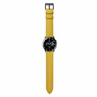 lederen bandje - Geel - Xiaomi Mi Watch / Xiaomi Watch 2 / Xiaomi Watch S1 / S2 / S3 / S4