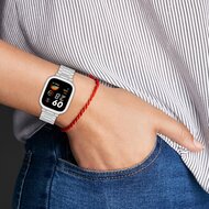 Stalen schakelband met case - Ros&eacute; / champagne goud - Xiaomi Redmi Watch 3