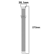 Milanese bandje - Zwart - Xiaomi Redmi Watch 3