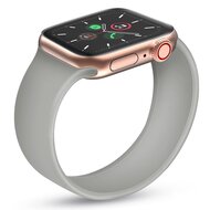 Solo Loop Link serie bandje - Maat: M - Grijs - Geschikt voor Apple Watch 38mm / 40mm / 41mm / 42mm