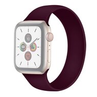 Solo Loop Link serie bandje - Maat: M - Paars - Geschikt voor Apple Watch 44mm / 45mm&nbsp;/ 46mm / 49mm