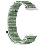 Sport loop nylon bandje - Groen - Huawei Band 10 / 9 / 8