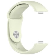 Siliconen sportband - Lichtgroen - Huawei Watch Fit 3 / Fit 4