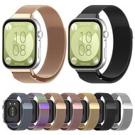 Milanese bandje - Ros&eacute; pink - Huawei Watch Fit 3 / Fit 4