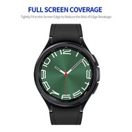 Screen protector Tempered Glass - Full cover - Geschikt voor de Samsung Galaxy Watch 6 Classic - 47mm