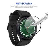 Screen protector Tempered Glass - Full cover - Geschikt voor de Samsung Galaxy Watch 6 Classic - 47mm