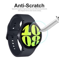 Screen protector Tempered Glass - Full cover - Geschikt voor de Samsung Galaxy Watch 6 - 44mm