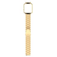 Stalen schakelband met case - Goud - Xiaomi Redmi Watch 2 (Lite)